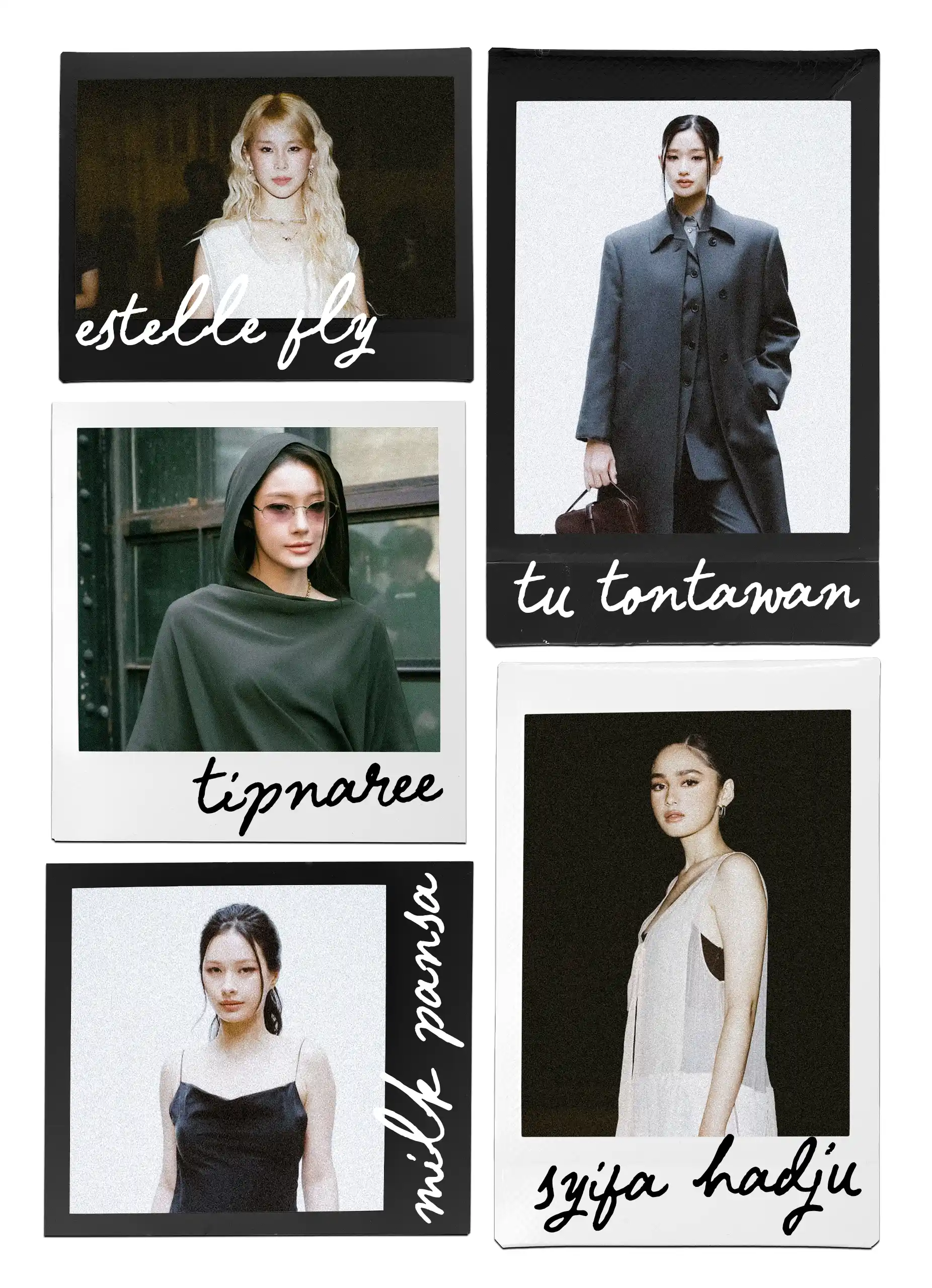 The stars from Southeast Asia, representing Thailand, Indonesia, and Singapore
