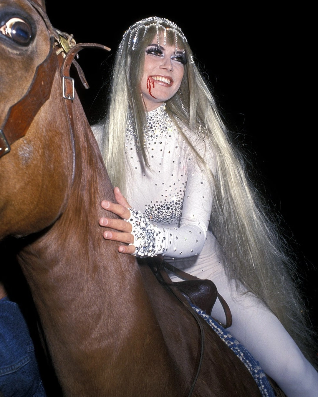 AS LADY GODIVA, 2001 (PROUD HALLOWEEN GIRL EVER SINCE)