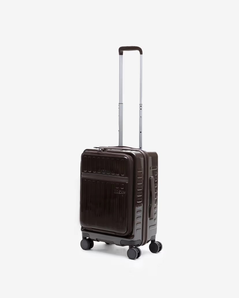 Glossy Gateway Luggage in Terra