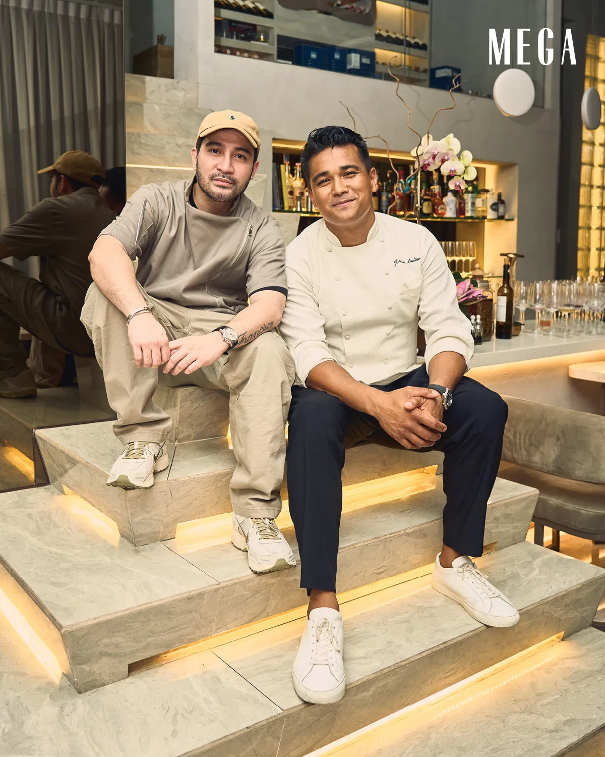 CHEFS FRANCIS TOLENTINO & JORDAN ANDINO FOR TAUPE