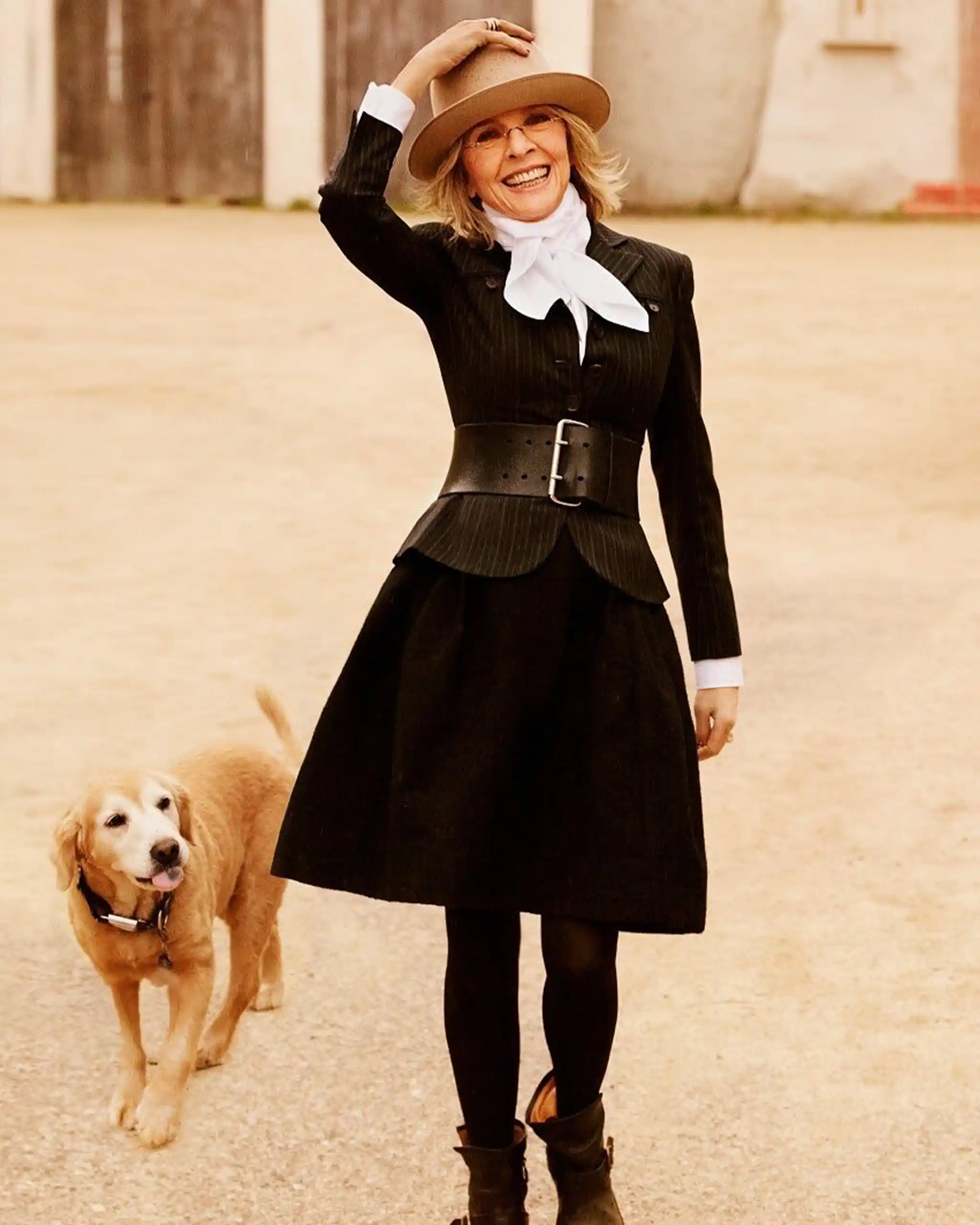 diane keaton remembering menswear style