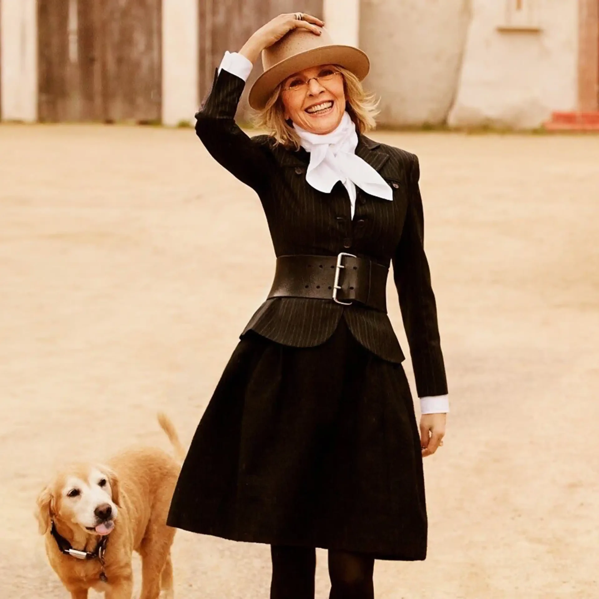 diane keaton remembering menswear style
