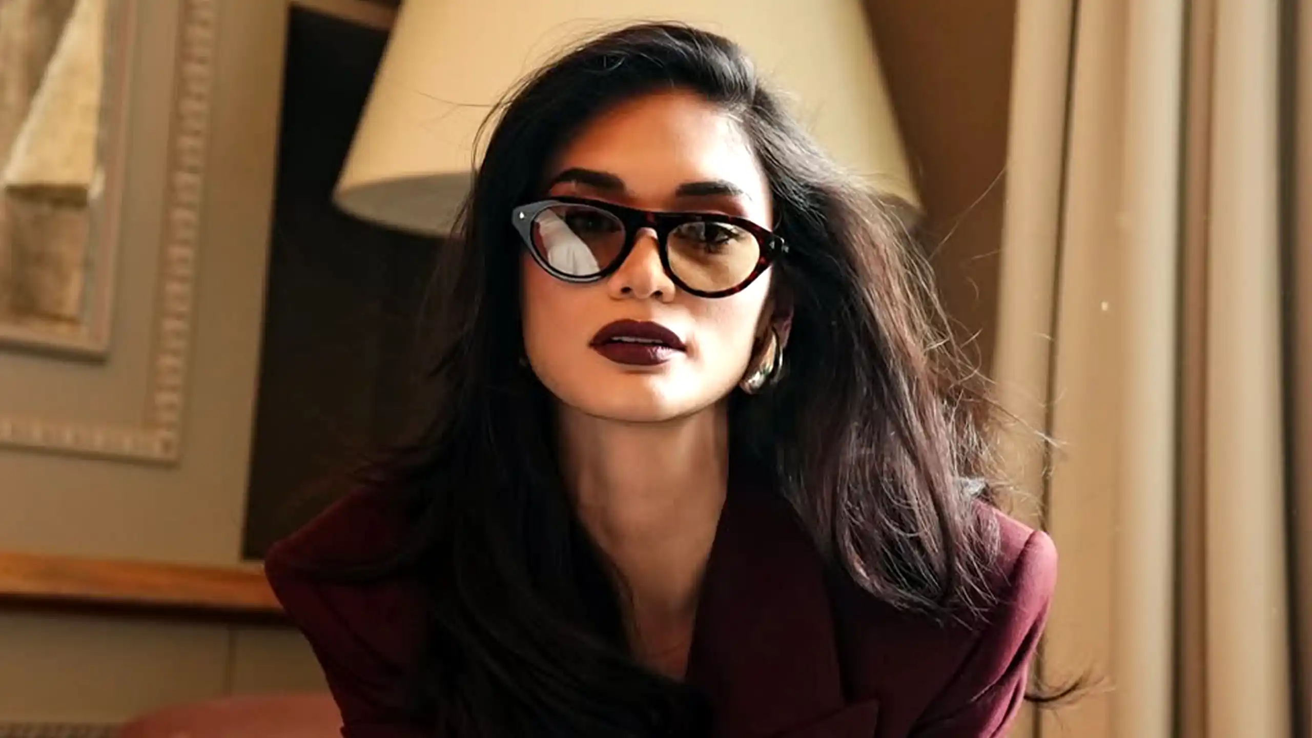 This is the Exact Burgundy Lip Pia Wurtzbach Wore at Milan Fashion Week 