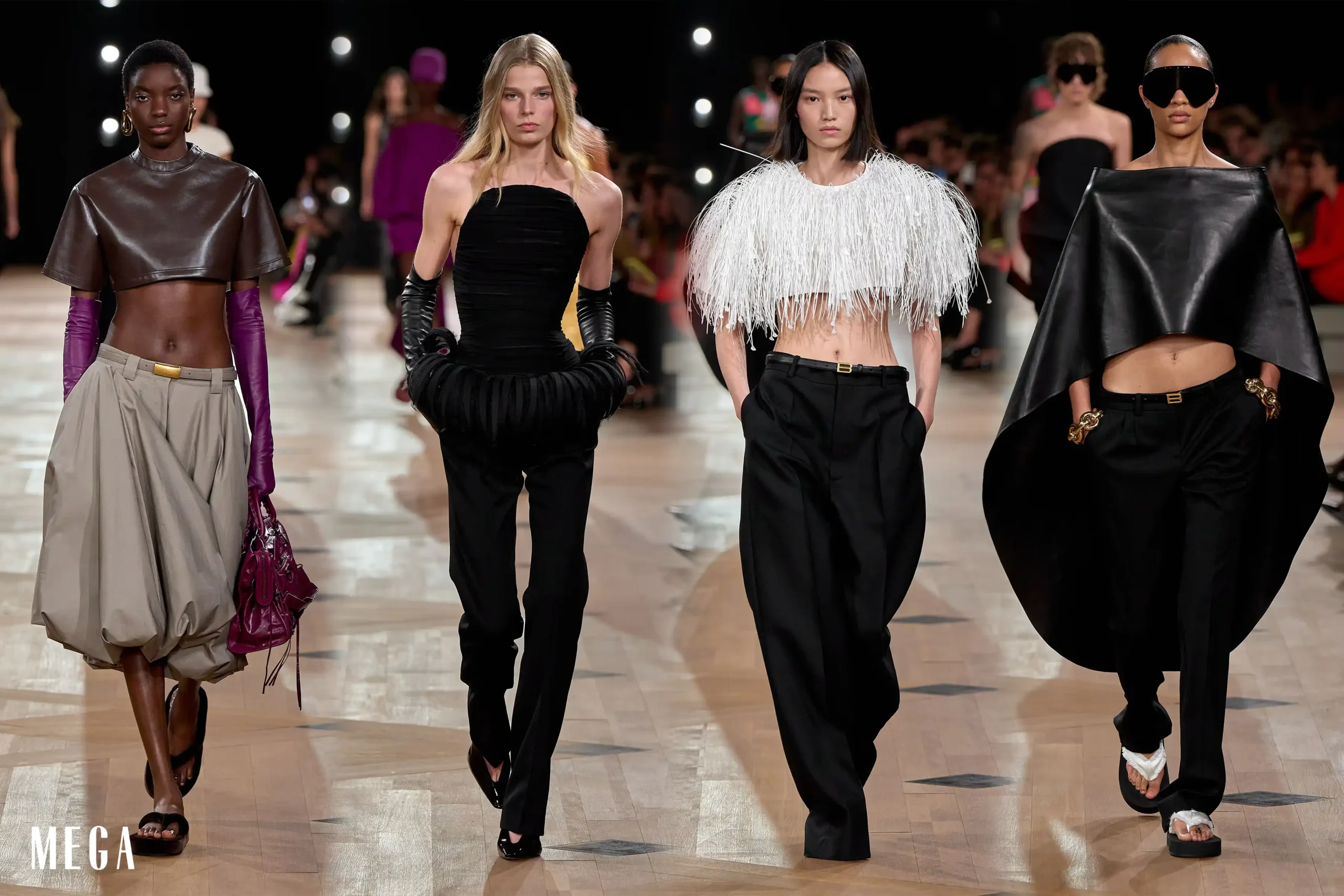 balenciaga ss26 runway