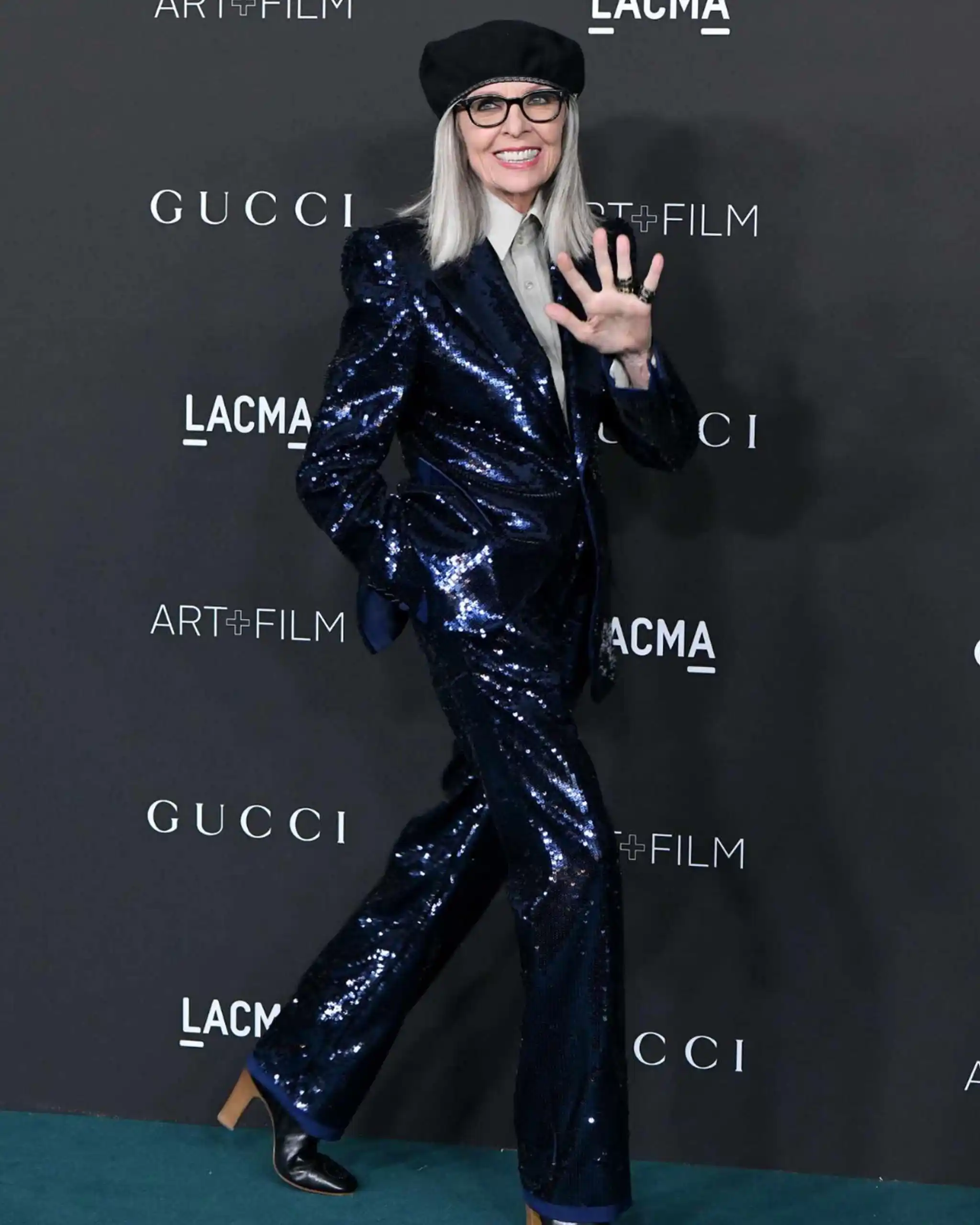 diane keaton at 2021 LACMA's Art+Film 10th Annual Gala