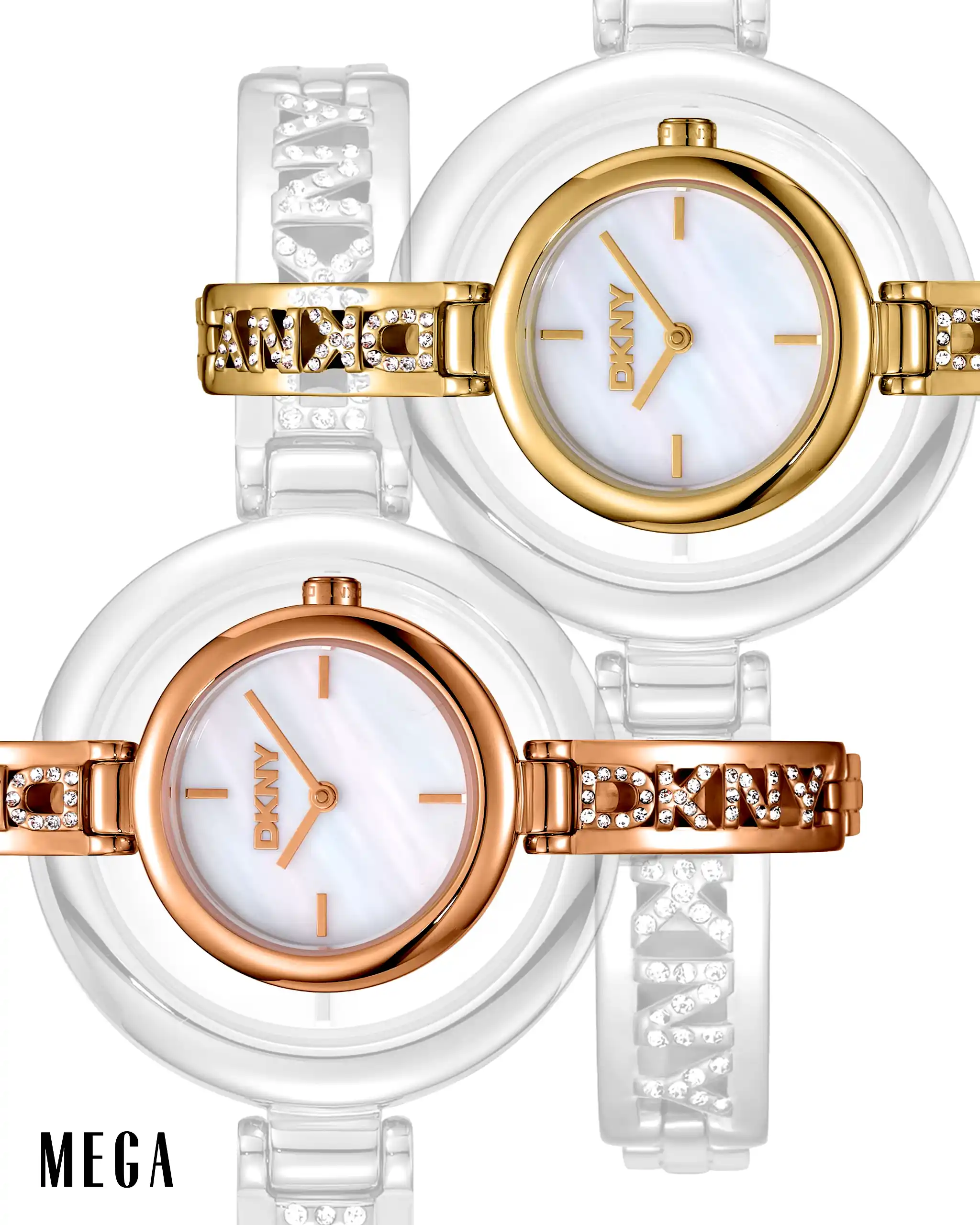 DKNY LOGO 2-HAND 26MM