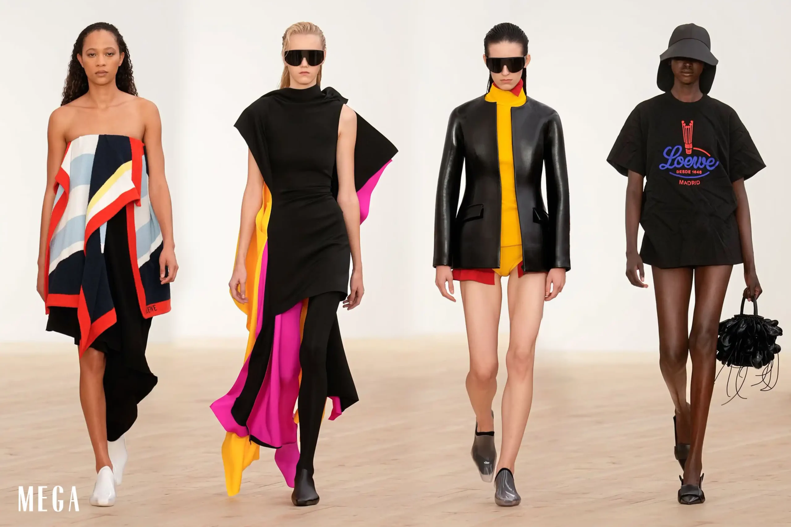 loewe ss26 runway
