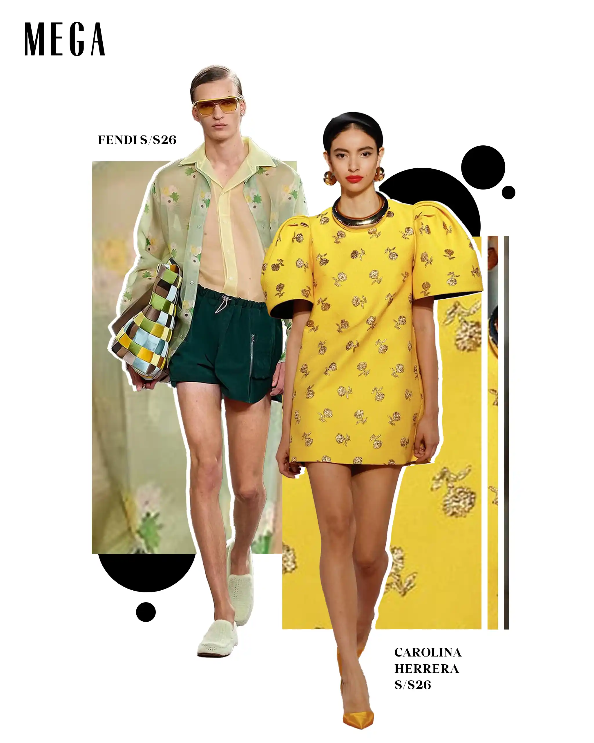 Carolina Herrera and Fendi S/S26