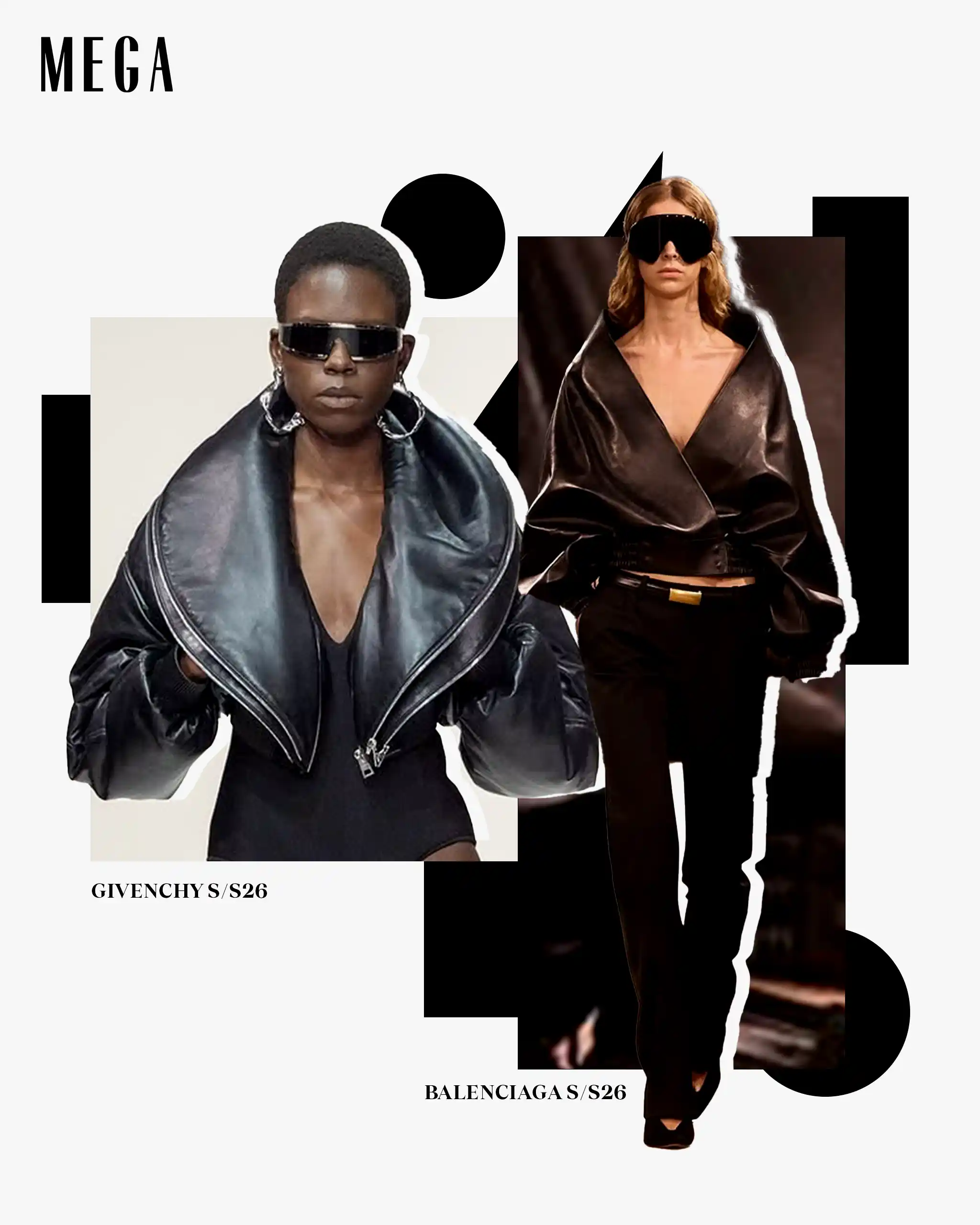 Givenchy S/S26 and Balenciaga S/S26