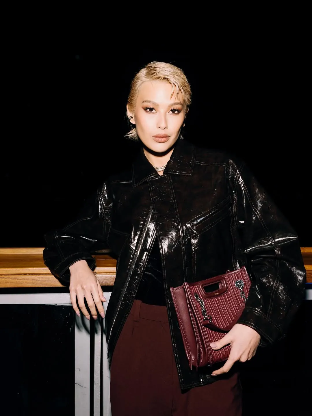 Michelle Dee at Maje
