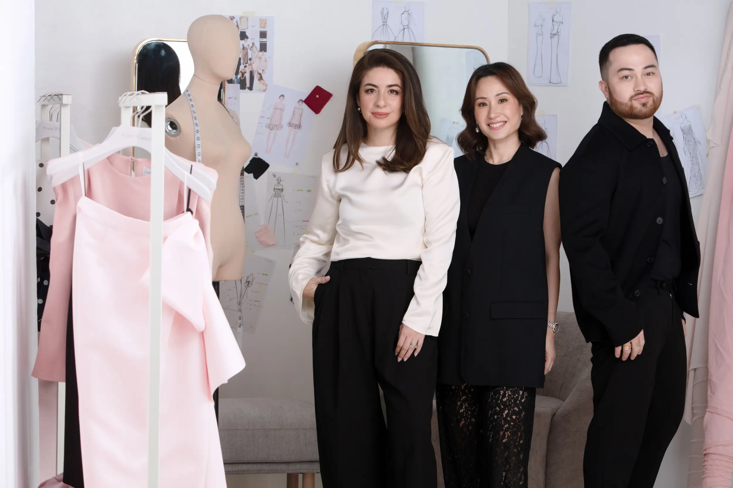 THE DESIGNERS WITH PLAINS & PRINTS CEO ROXANNE FARILLAS