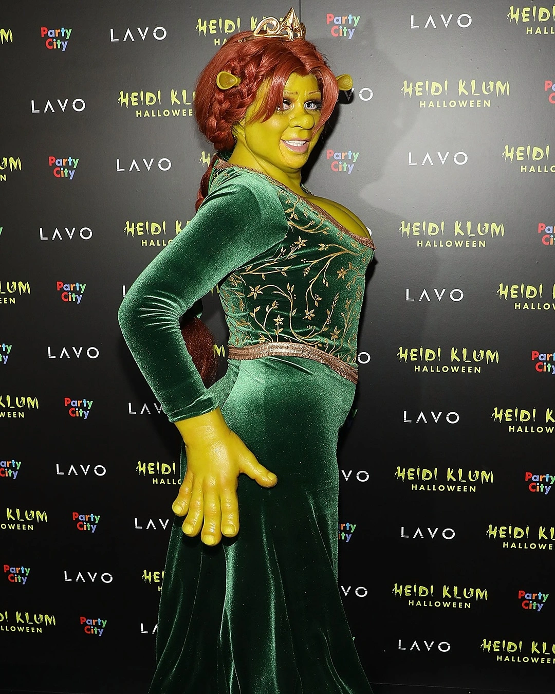 AS FIONA FROM SHREK, 2018