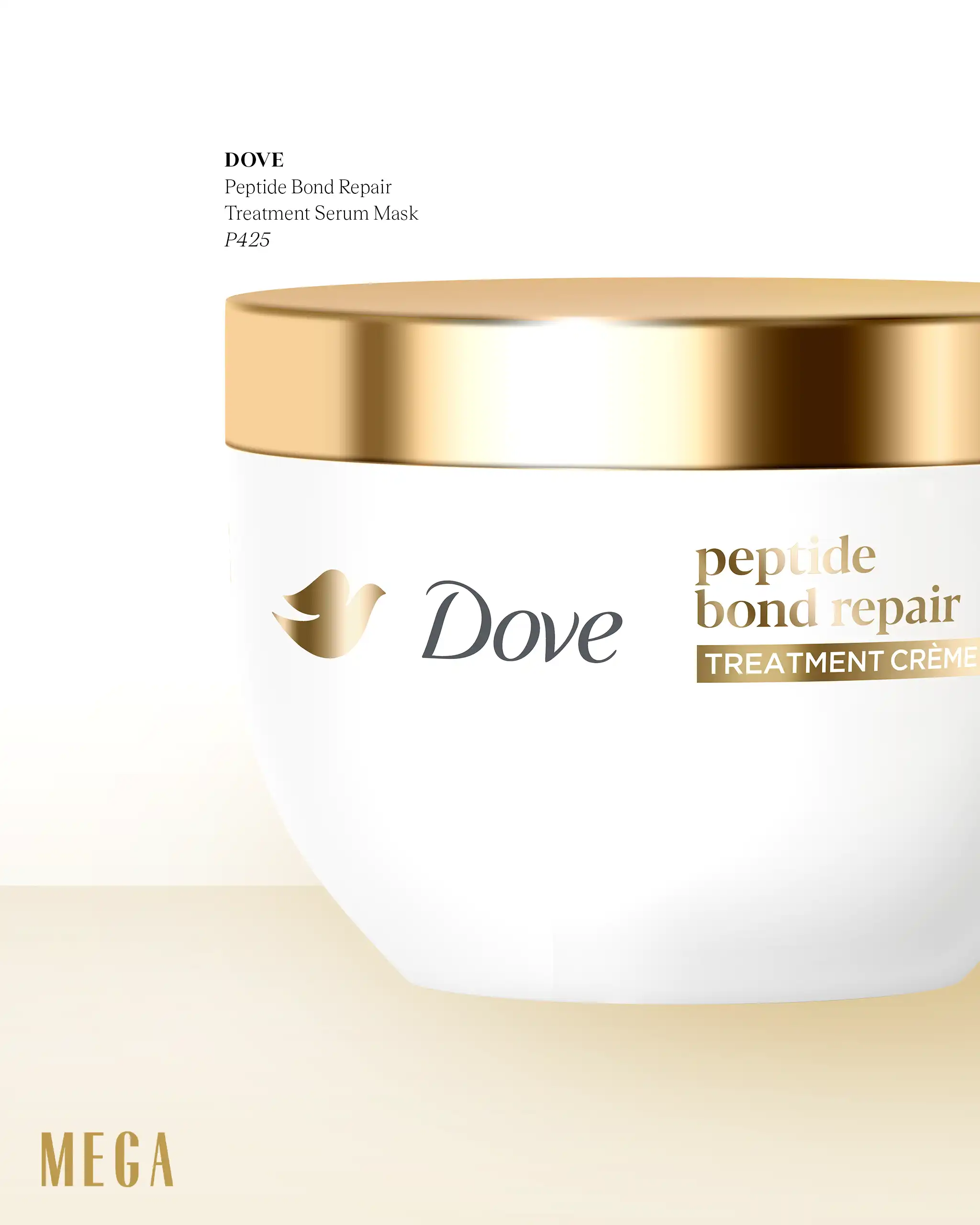 Dove Peptide Bond Repair Treatment Creme Mask.