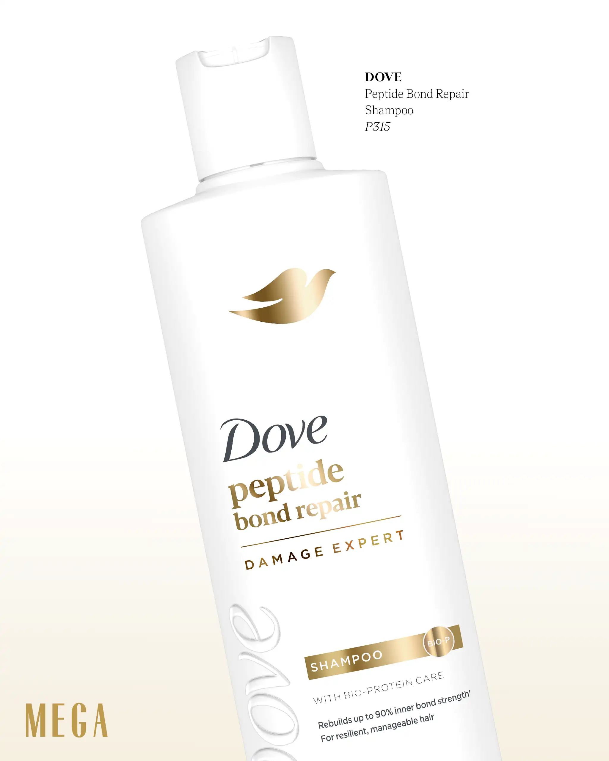 Dove Peptide's Shampoo