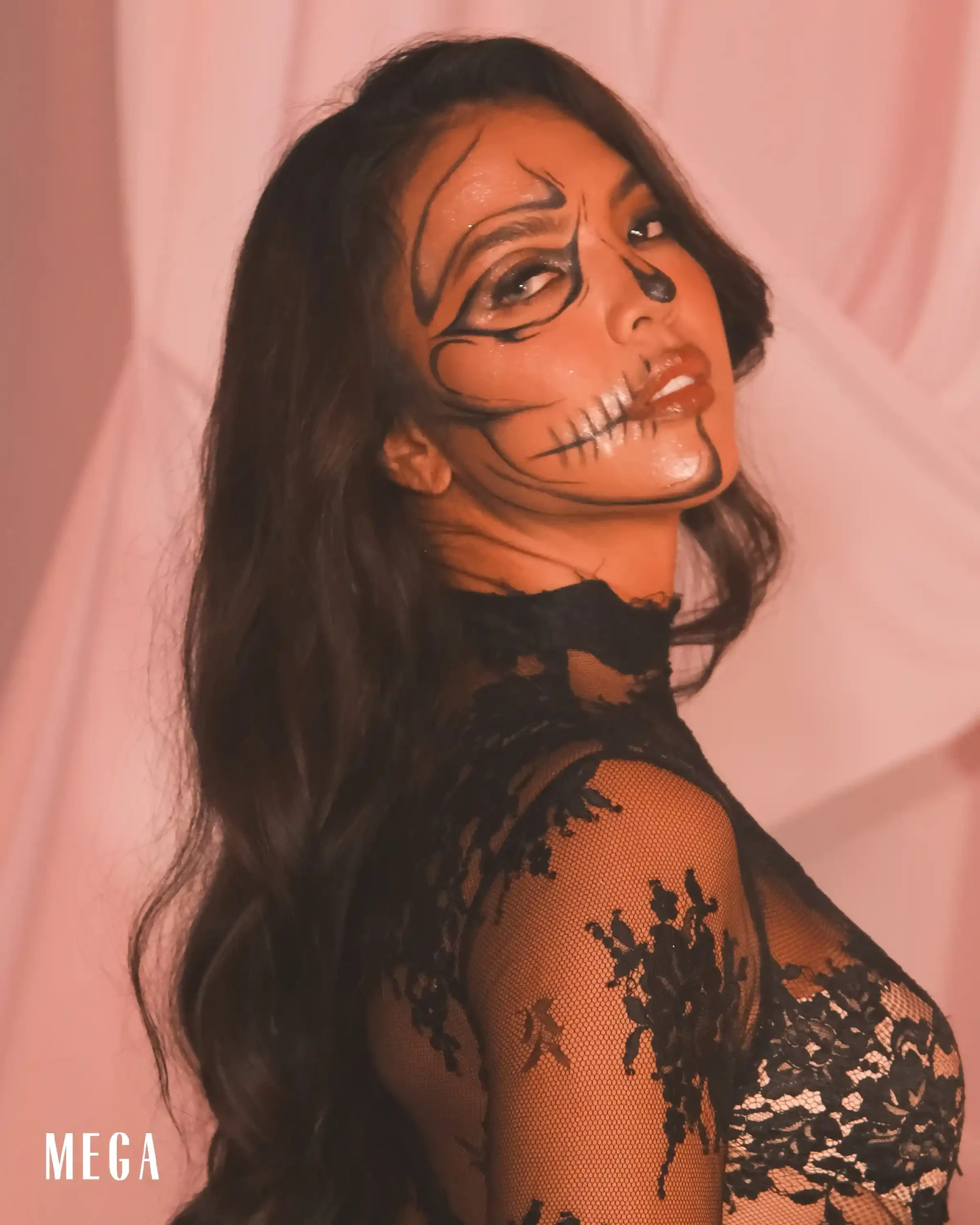 CHRISTI MCGARRY AS A HALF-DEAD GHOUL