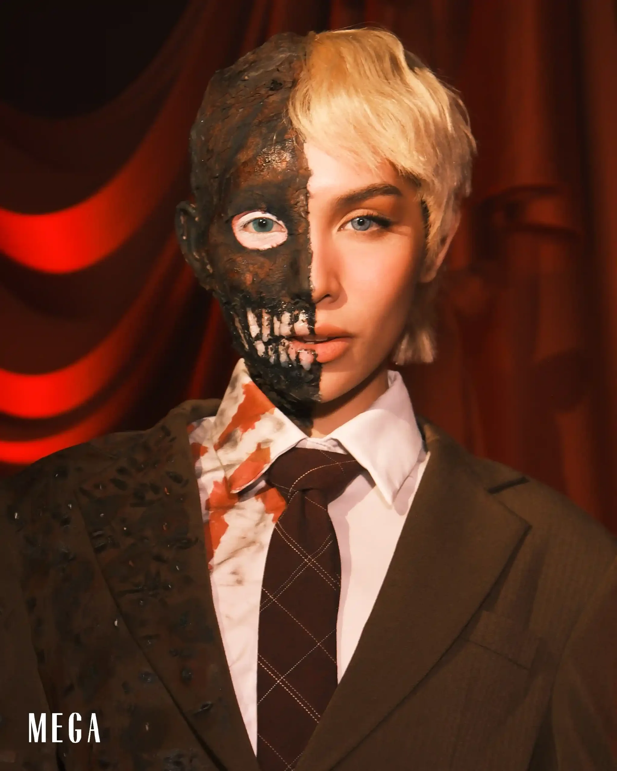 KYLINE ALCANTARA AS GOTHAM'S TWO-FACE