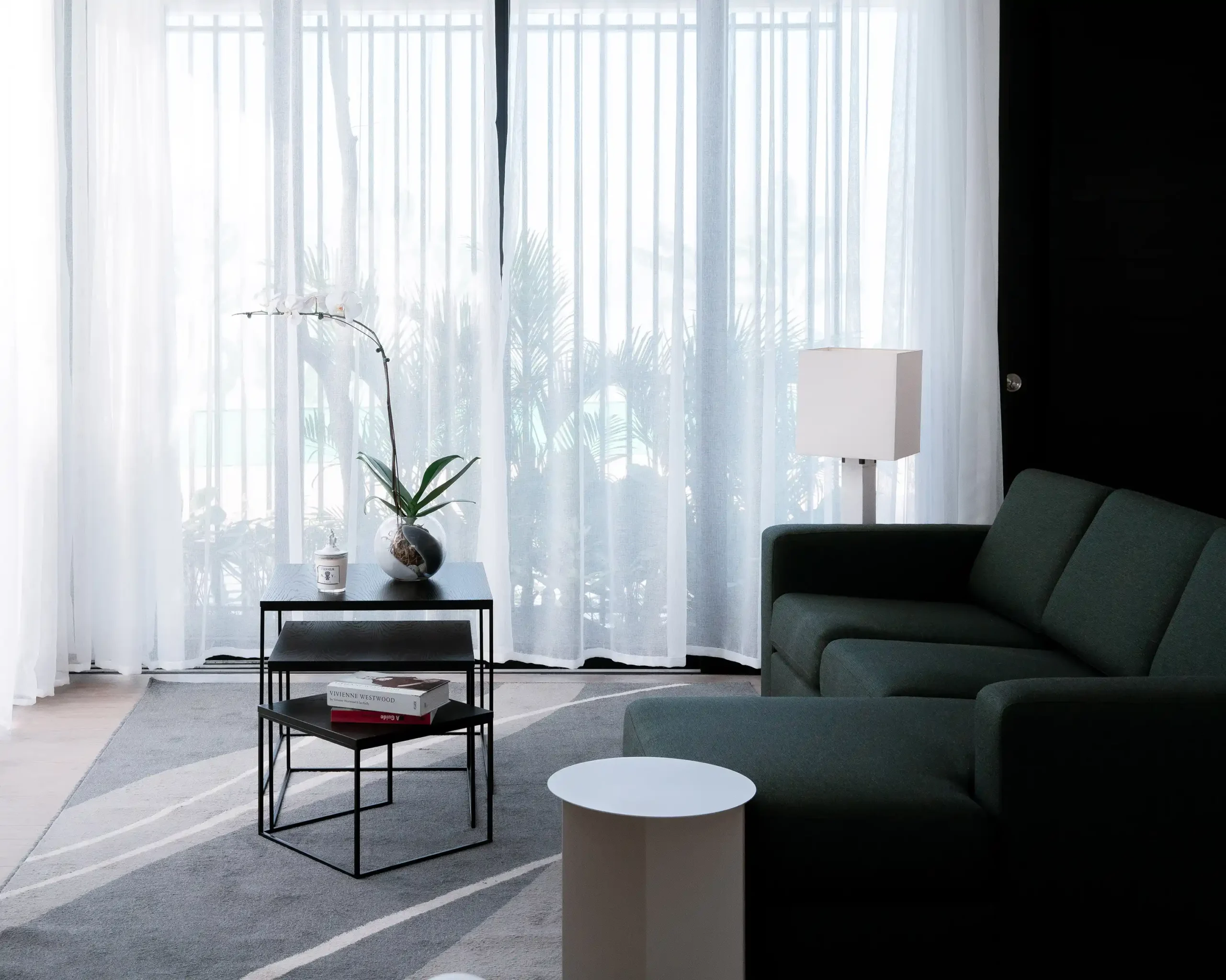 A room inside the villa
