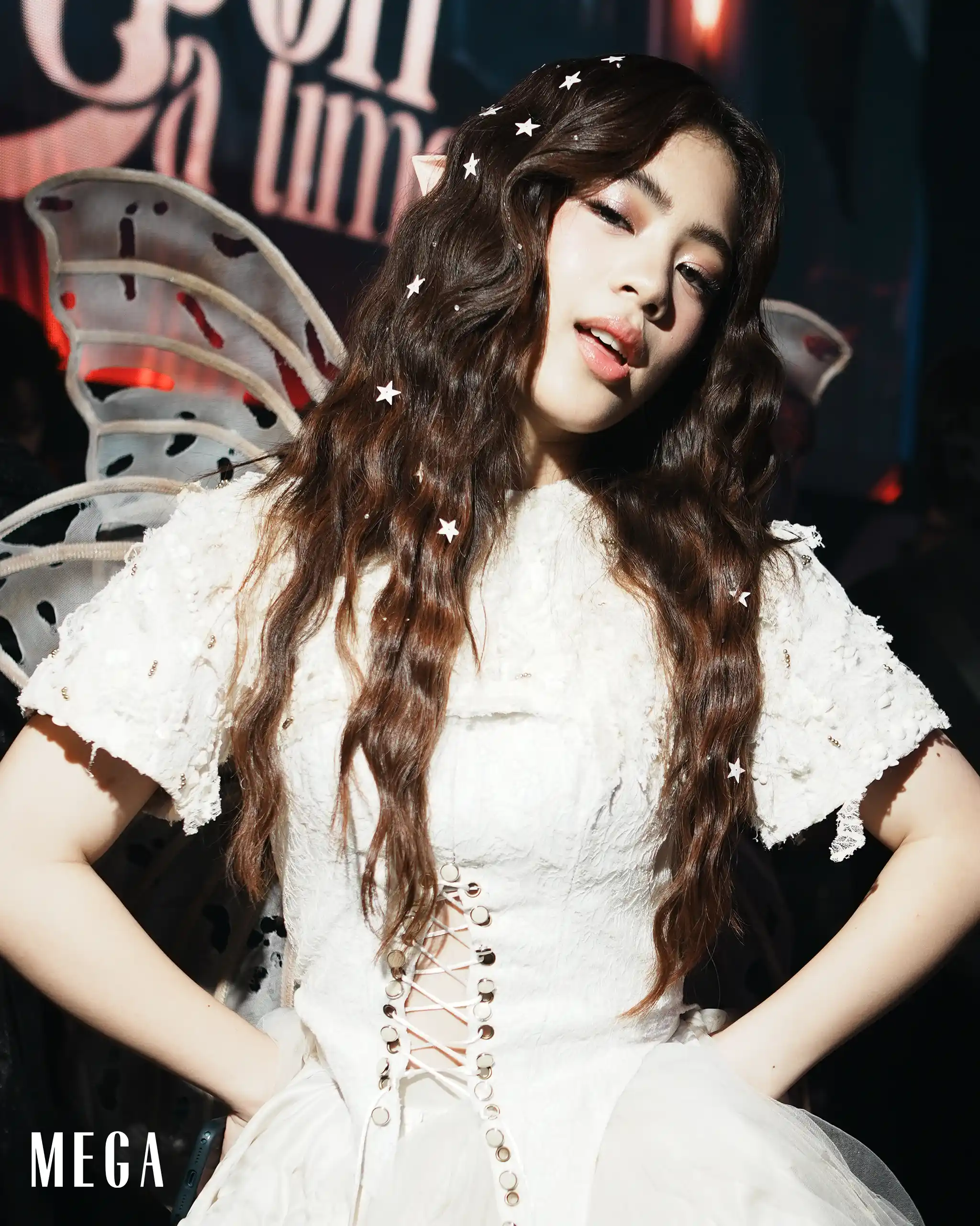 NIANA GUERRERO AS A FLUTTERING FAIRY