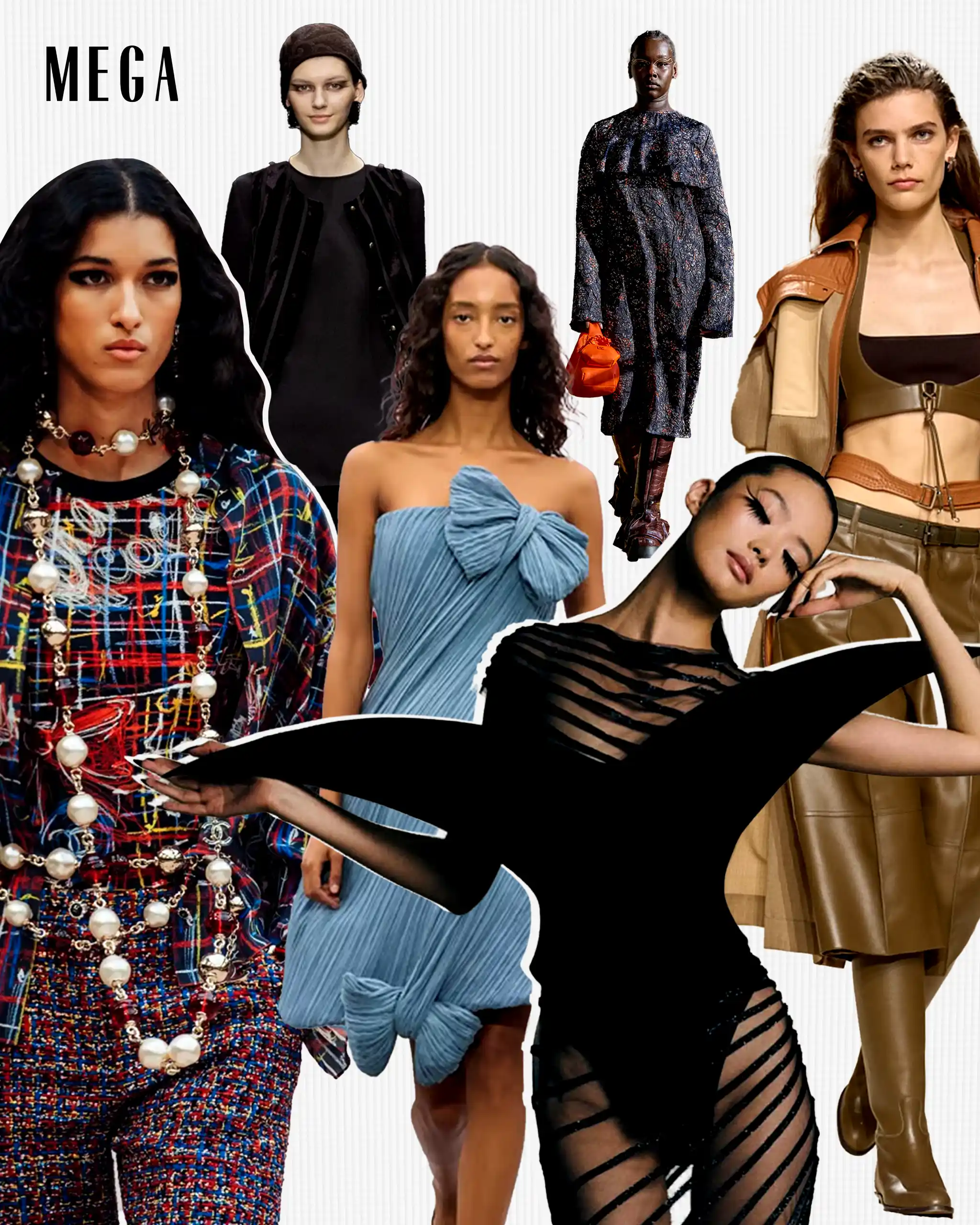 As seen on the A/W25 runways of Ganni, Giorgio Armani, and Chanel, and the s/s26 runways of Chanel, Dior, and Hermès
