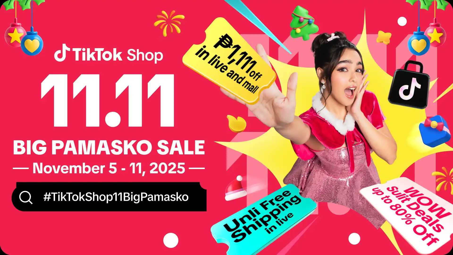 Andrea Brillantes as TikTok Shop's newest brand ambassador