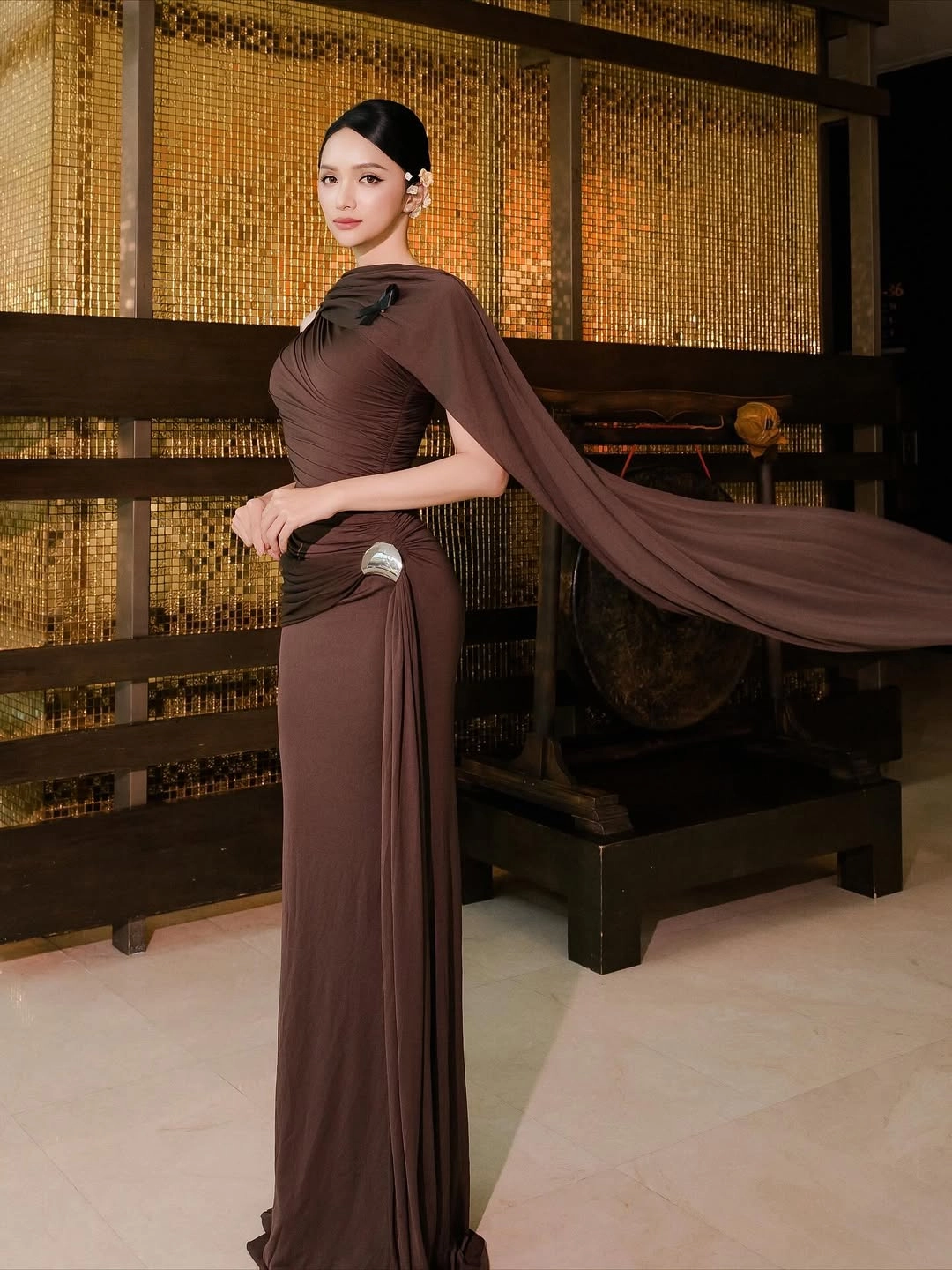 Nguyen at Thailand for the 74th Miss Universe
