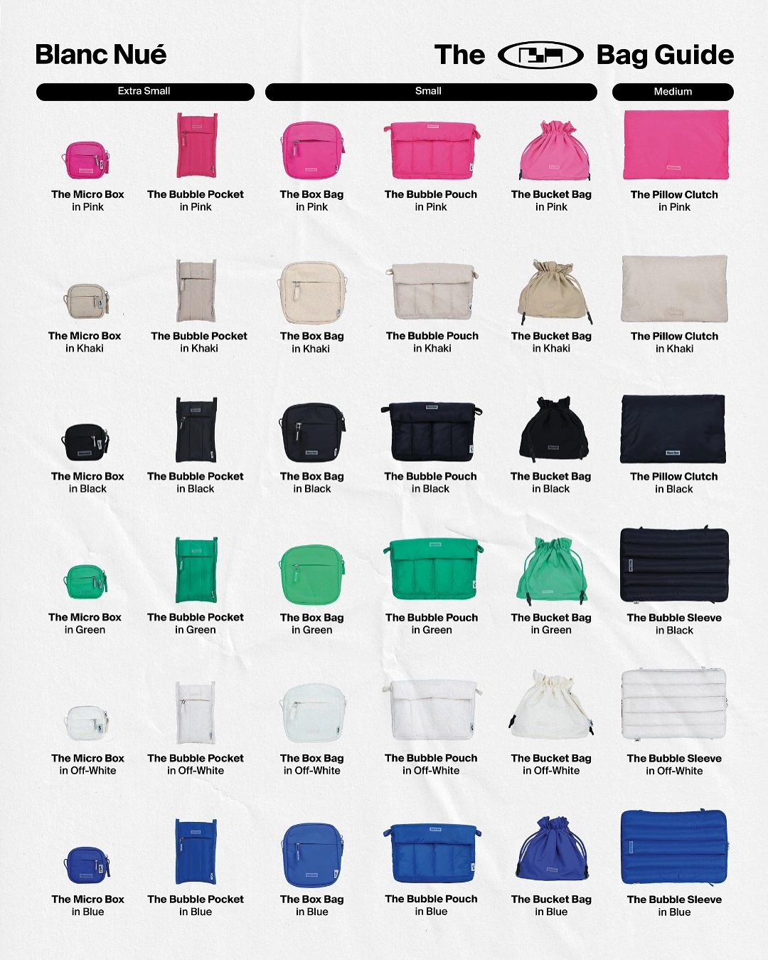 Blanc Nue Bags