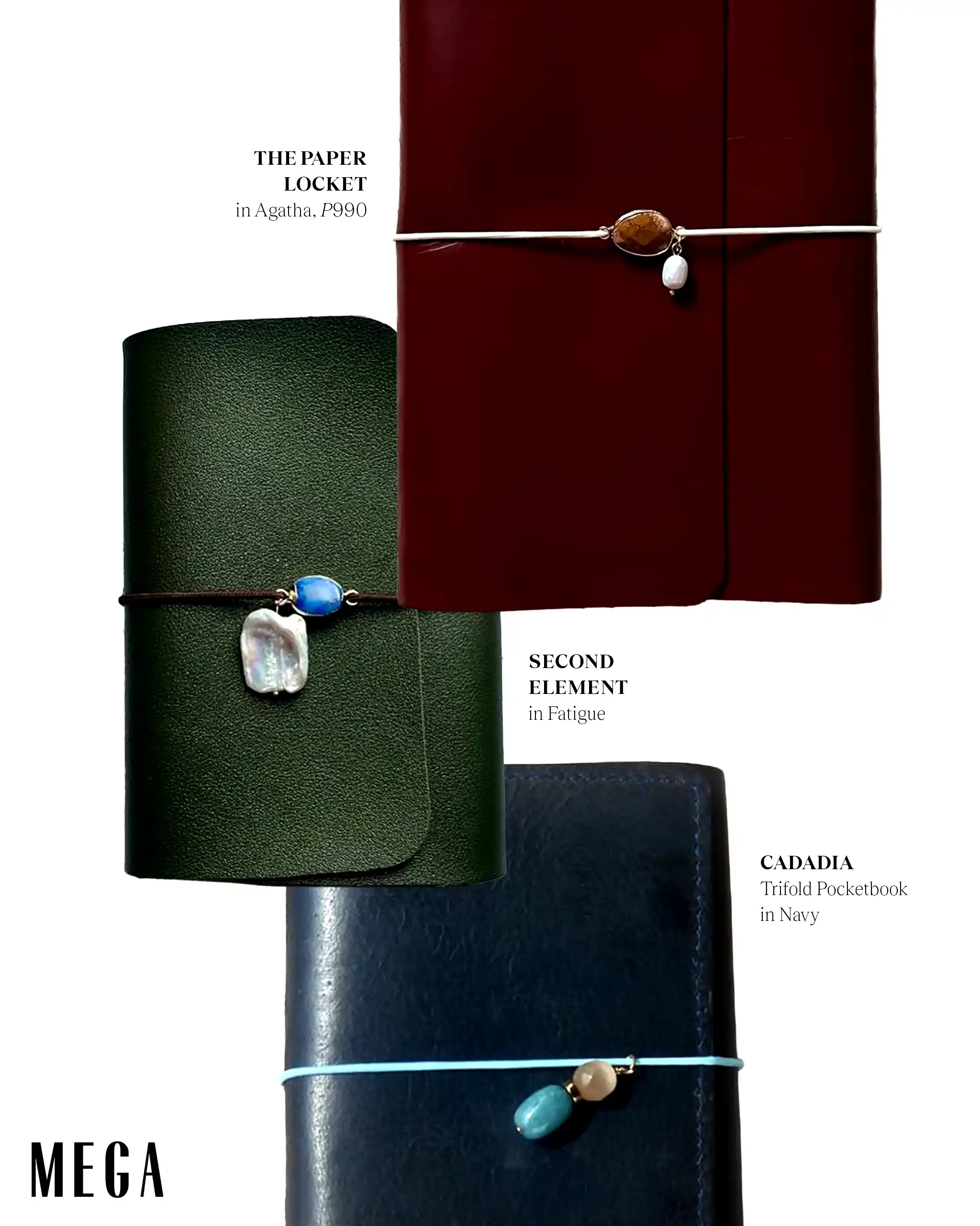 Leather journal for all the physical keepsakes