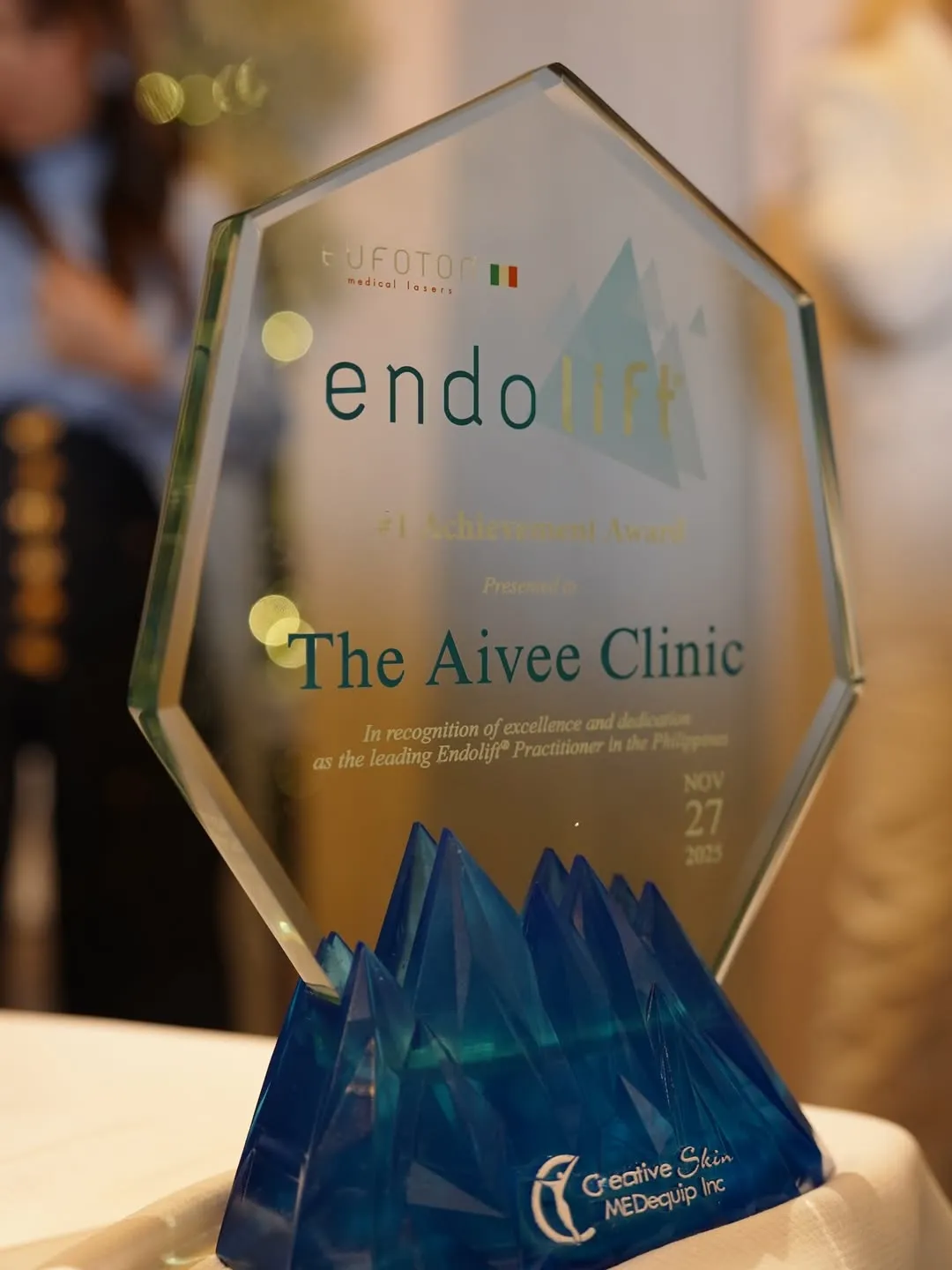 A RECOGNITION OF EXCELLENCE