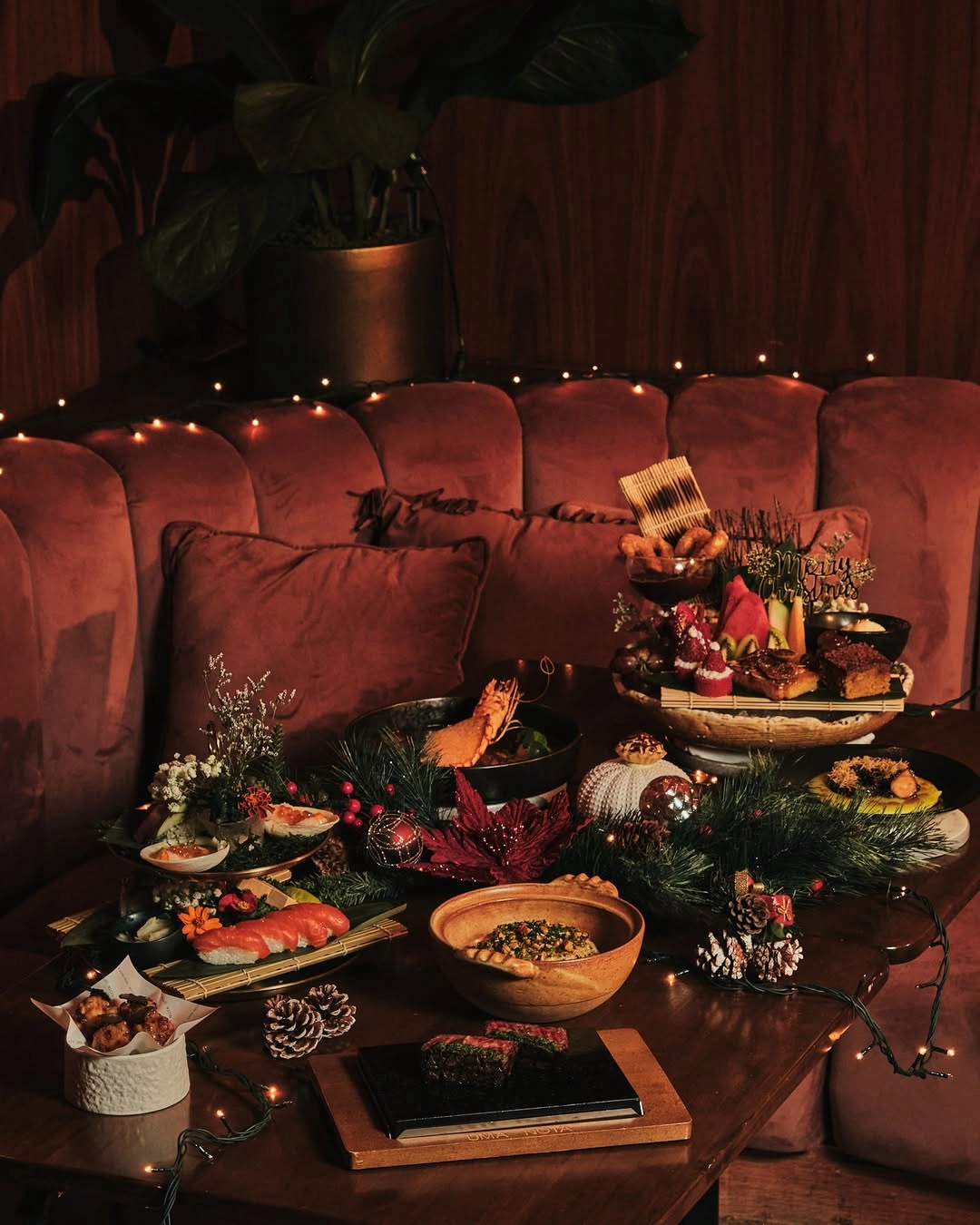 UMA NOTA CHRISTMAS MENU