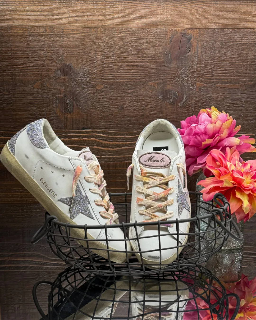 Tie dye laces