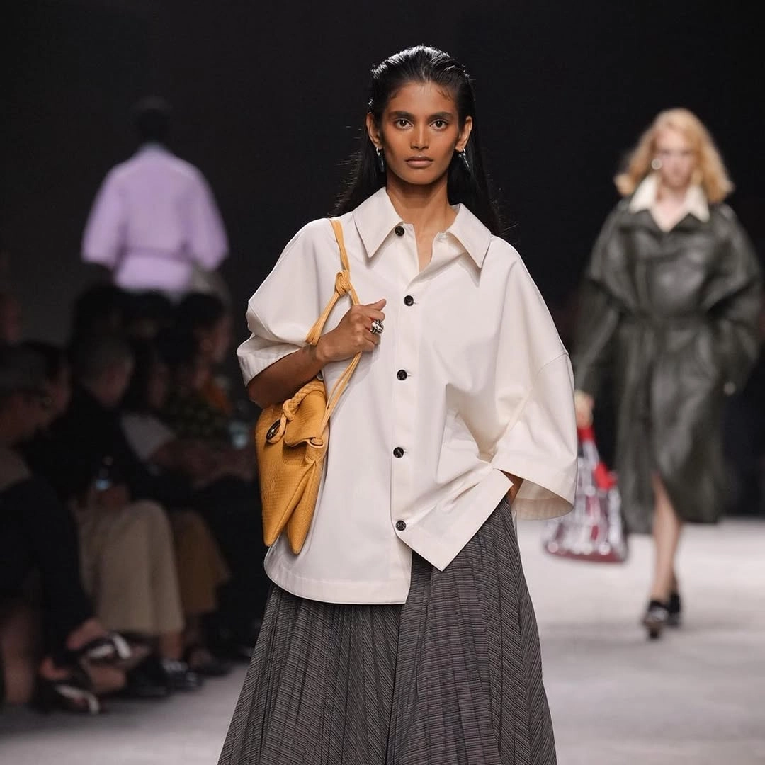 Mandava's debut at Bottega Veneta S/s25 