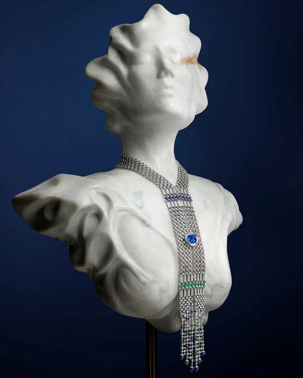 BVLGARI Seres Scarf Necklace