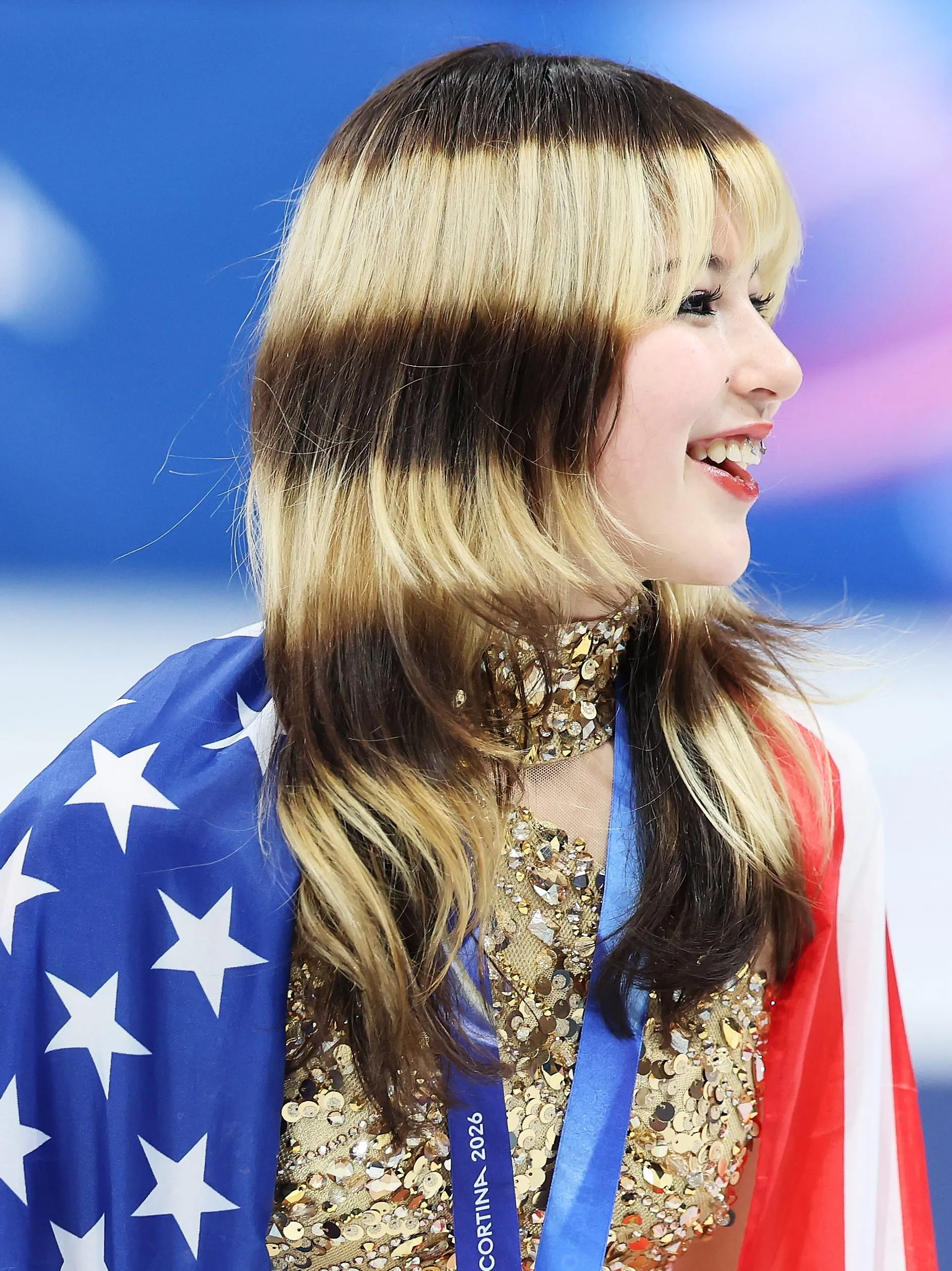 LIU'S STRIPED LOCKS
