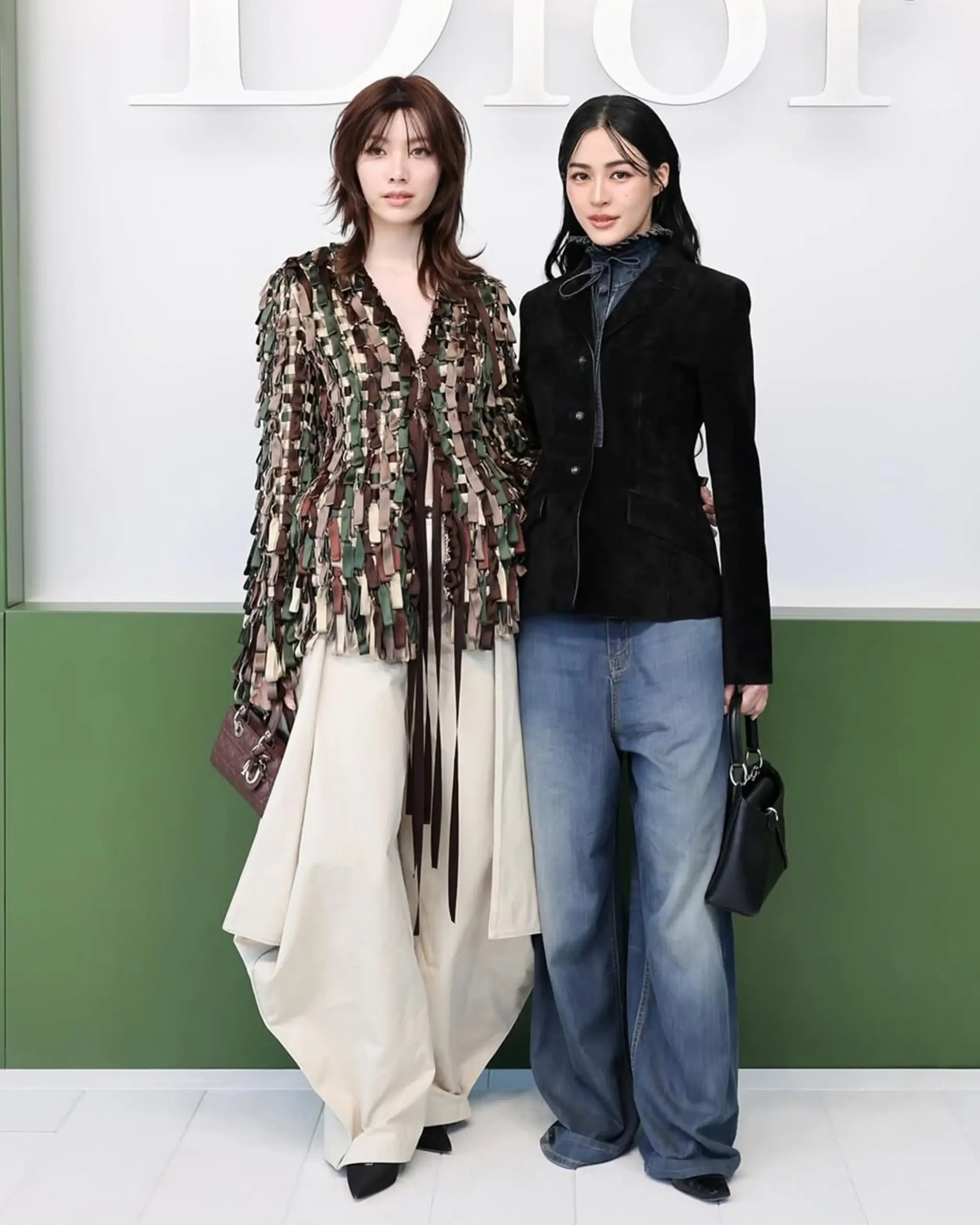 Orm Kornnaphat and Lingling Kwong