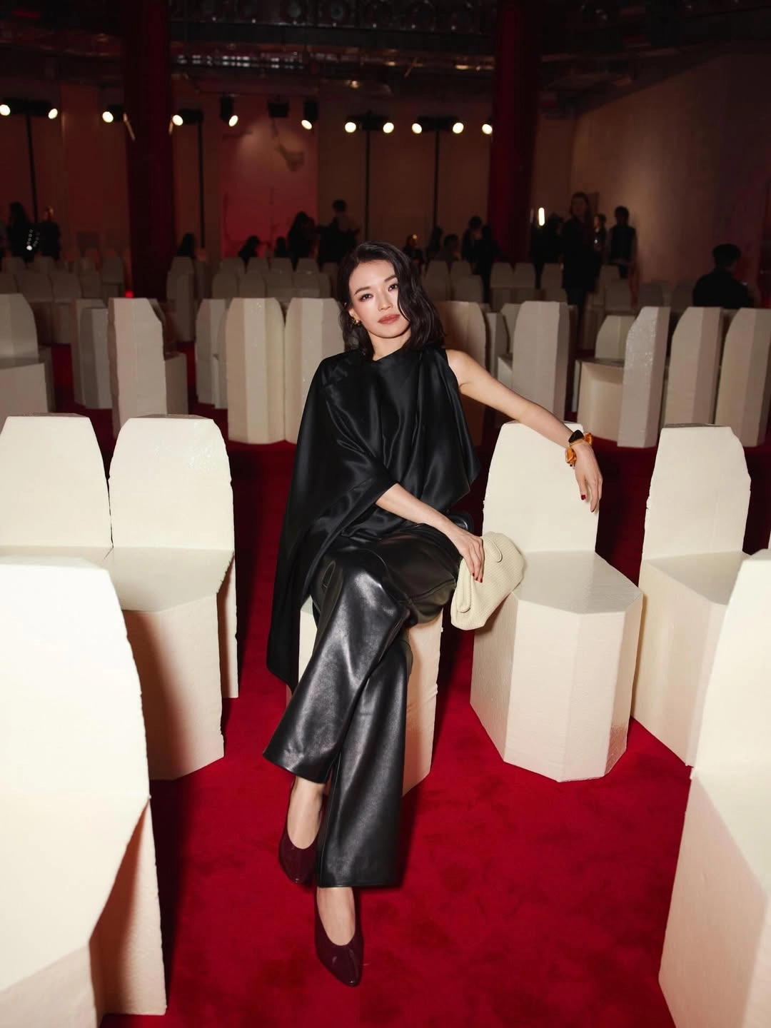 AT THE BOTTEGA VENETA F/W26 SHOW DURING MILAN FASHION WEEK
