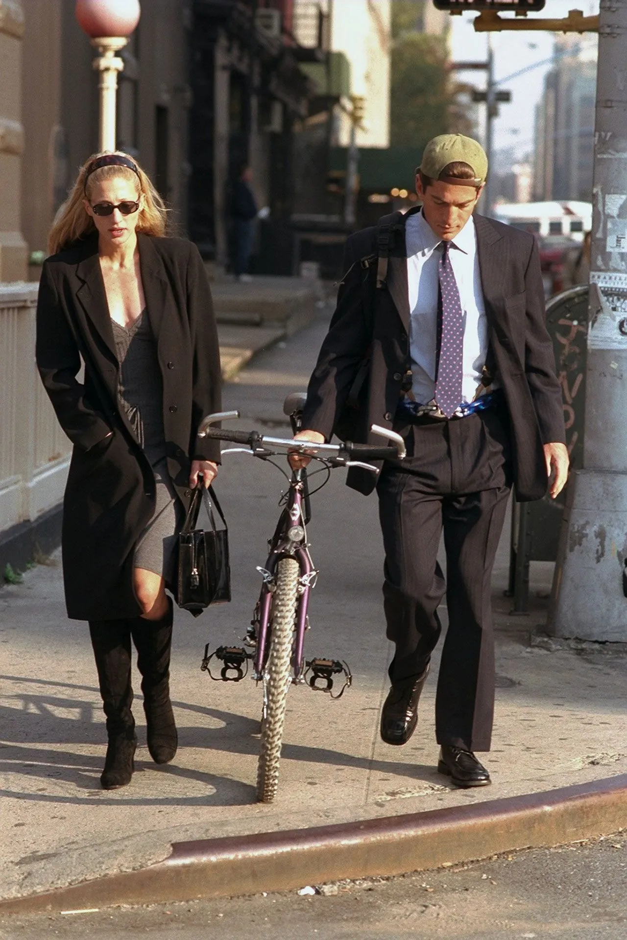 Carolyn Bessette-Kennedy and John F. Kennedy Jr.