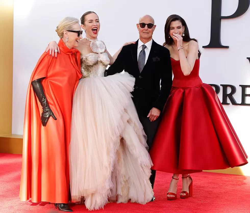 THE CAST OF THE DEVIL WEARS PRADA 2 AT THE WORLD PREMIERE