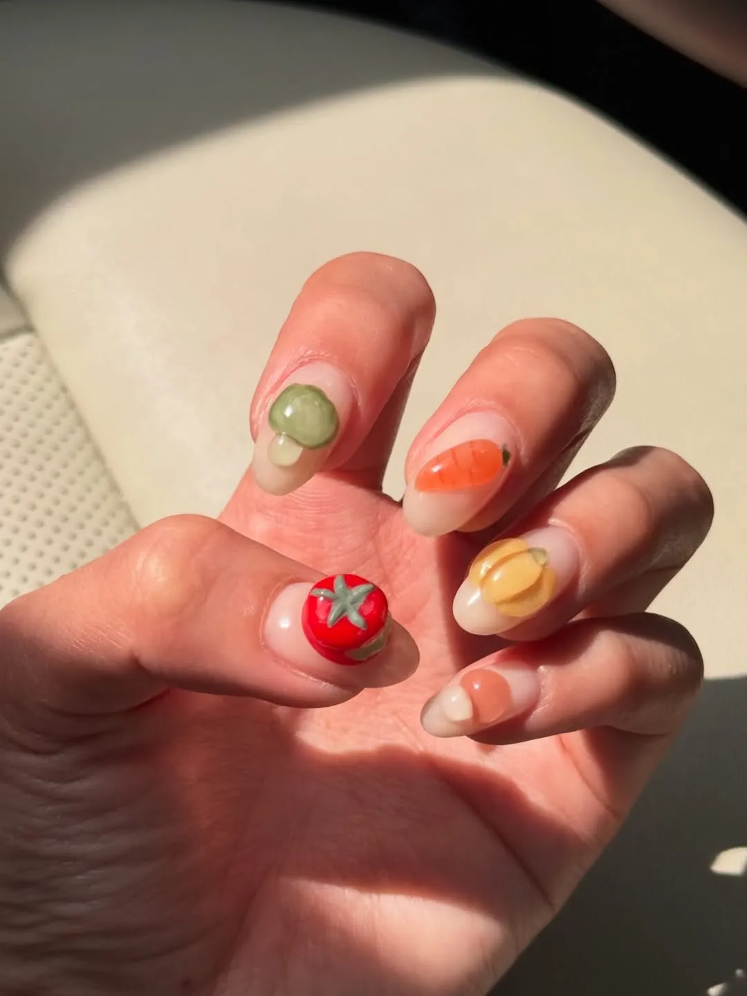 VEGETABLE NAILS BY ELINA JUNG