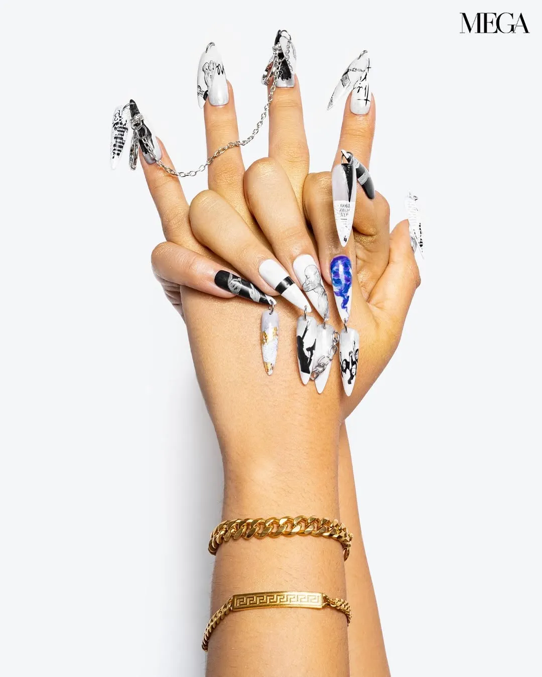 PHOTOGRAPHY BY ALAIN LABABIT. NAILS BY EXTRAODINAIL