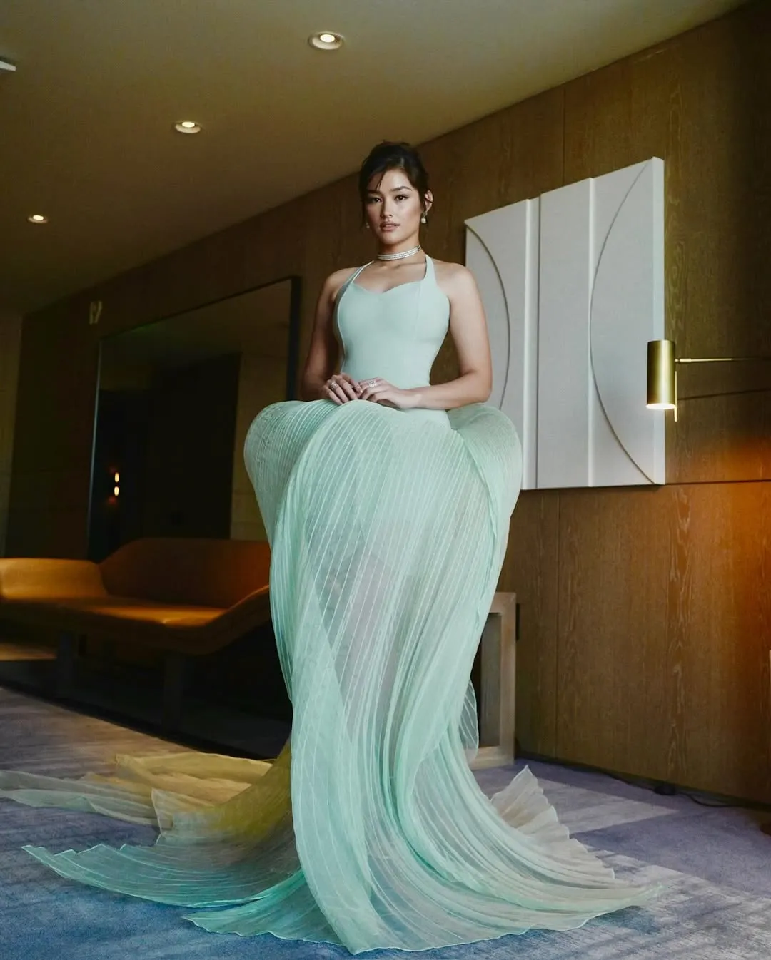 Liza Soberano in ZHAOYI YU for the 2025 Gold Gala
