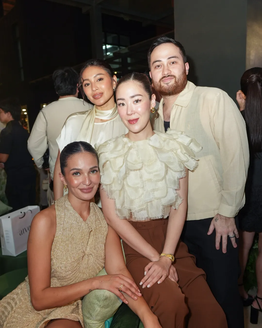 Nadine Lustre, Mark Bumgarner, Patty Ang, and Sarah Lahbati