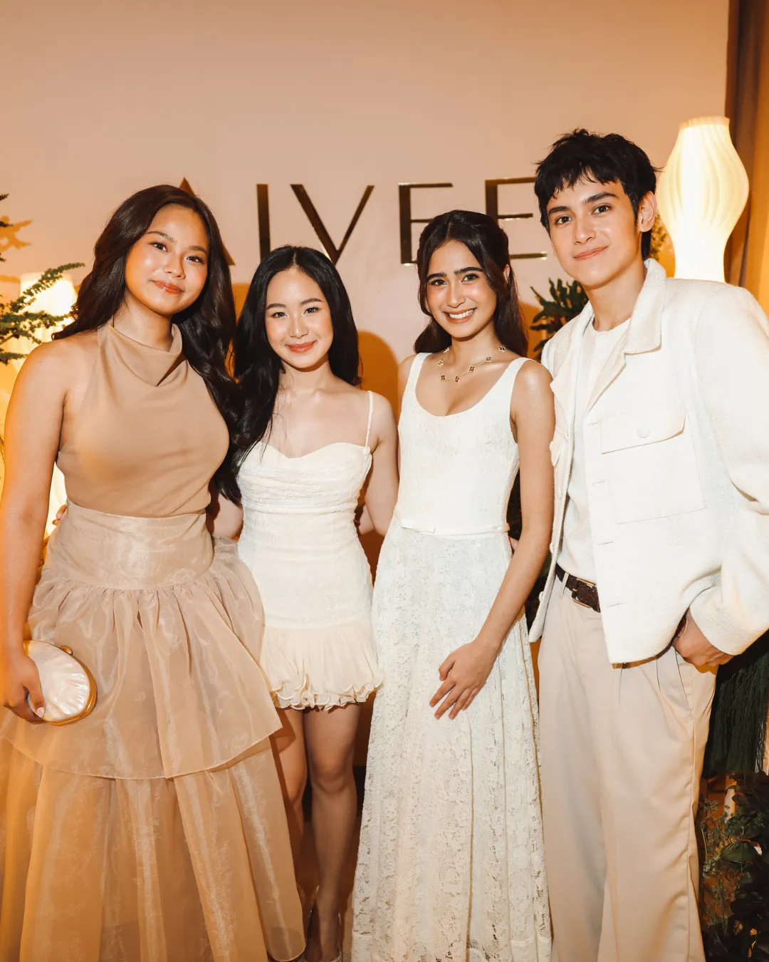 Lella Ford, Caprice Cayetano, Reich Alim, and Heath Jornales