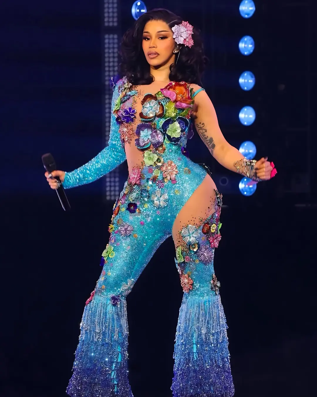 CARDI B IN CUSTOM RIAN FERNANDEZ