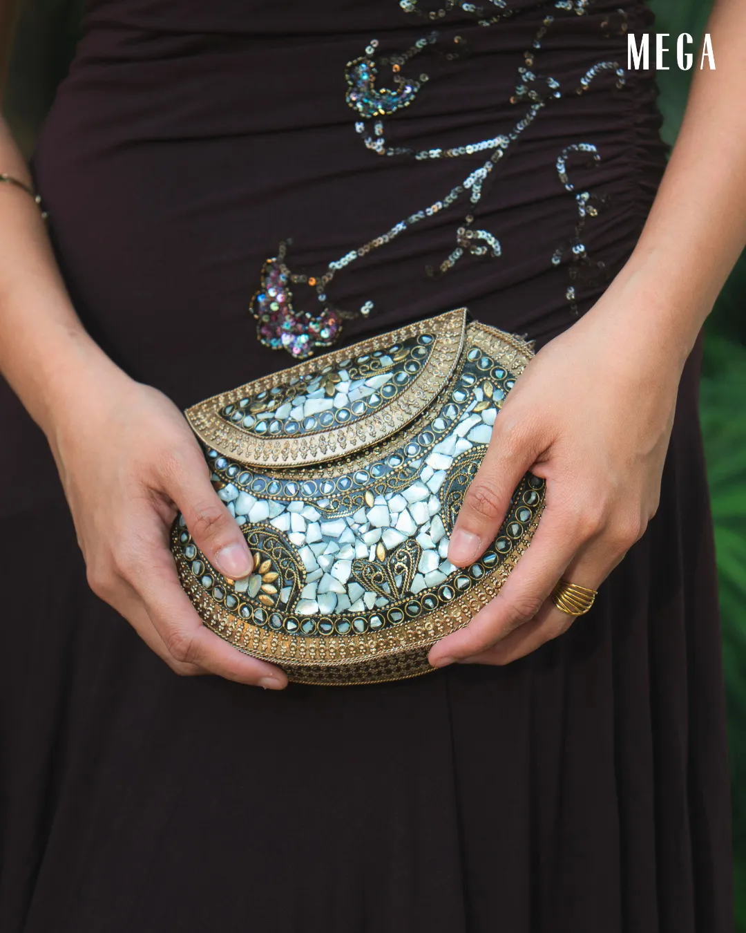 KATRINA LLEGADO'S MOSAIC CLUTCH