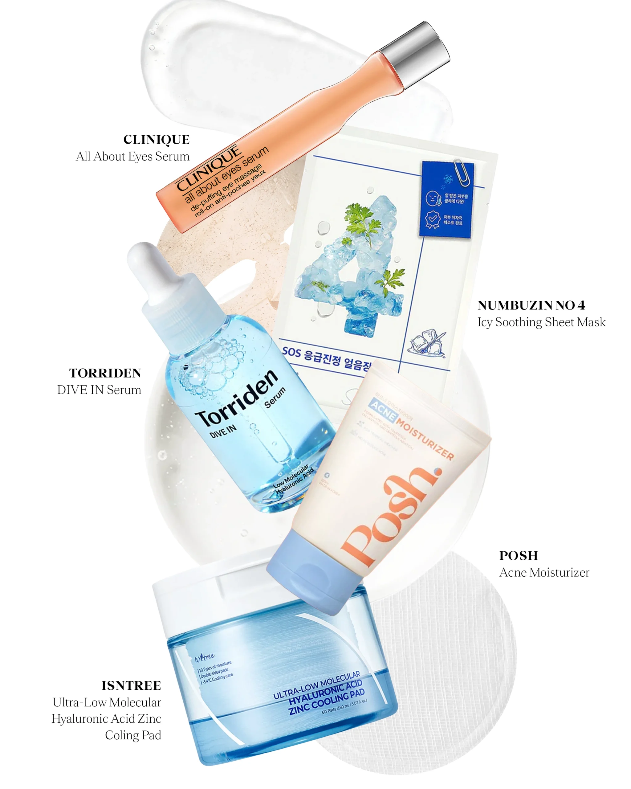 hydrating Products with cooling sensations