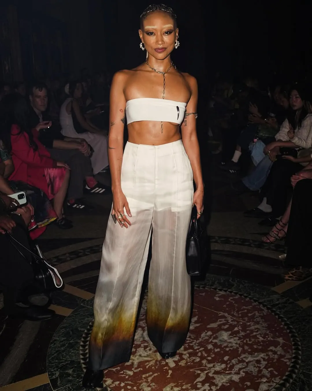 at the grace ling S/s26 show during new york fashion week
