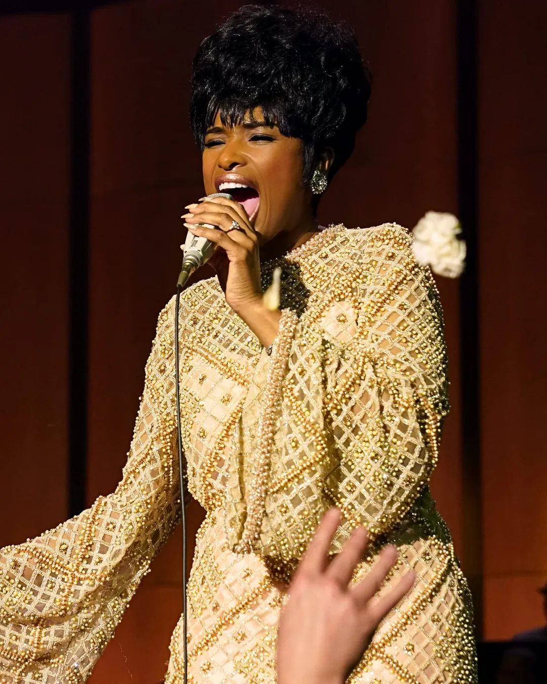 JENNIFER HUDSON WEARING CLINT RAMOS