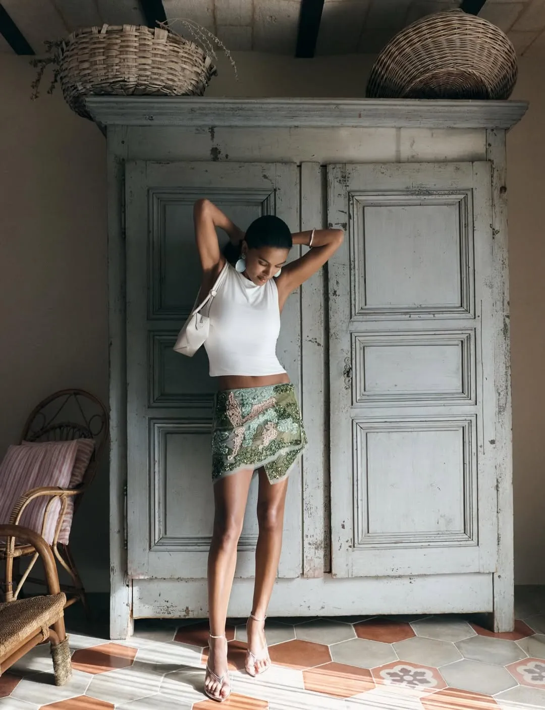 TINA KUNAKEY FOR MESHKI RESORT 2026 Elsewhere Collection LOOK 9