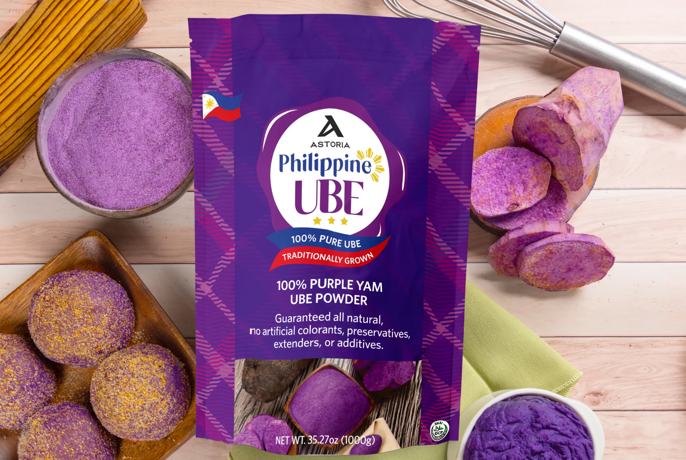 Astoria Philippine Ube Powder ube powder for baking ube flavor powder ube powder flavor 