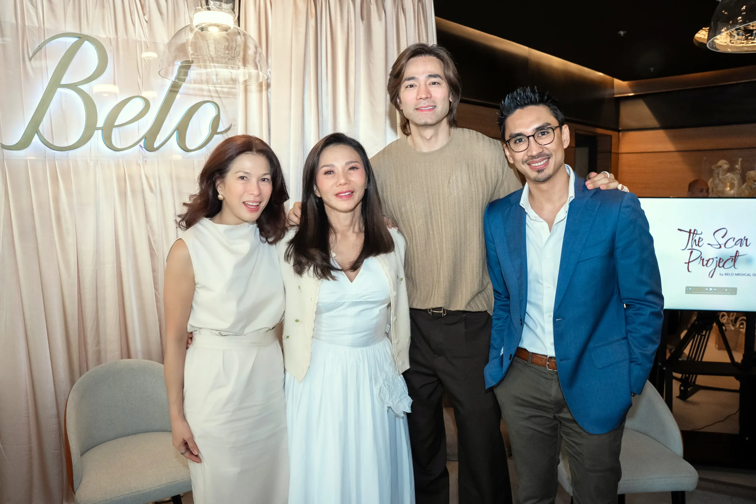 BELO MEDICAN GROUP CEO GINA LORENZANA, DR. VICKI BELO, DR. HAYDEN KHO, AND DR. DAX PASCASIO
